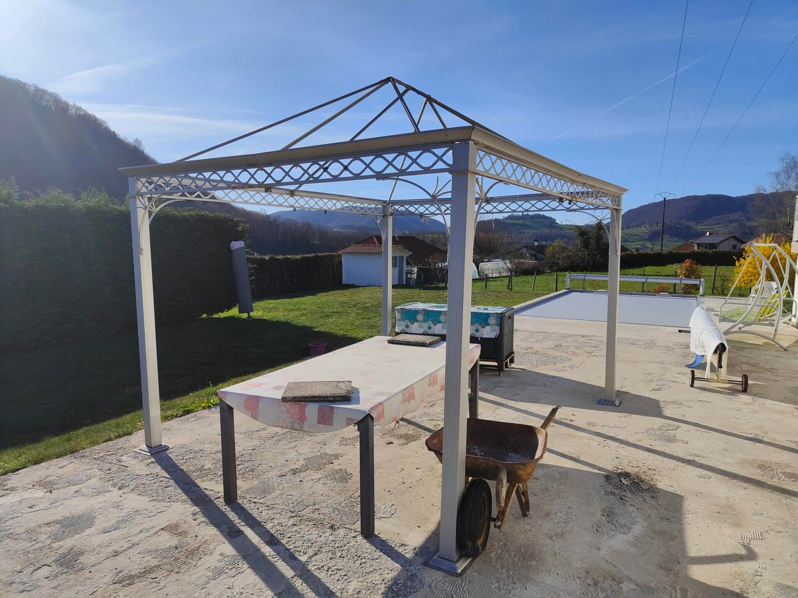 Installation Pergola bioclimatique Chirens