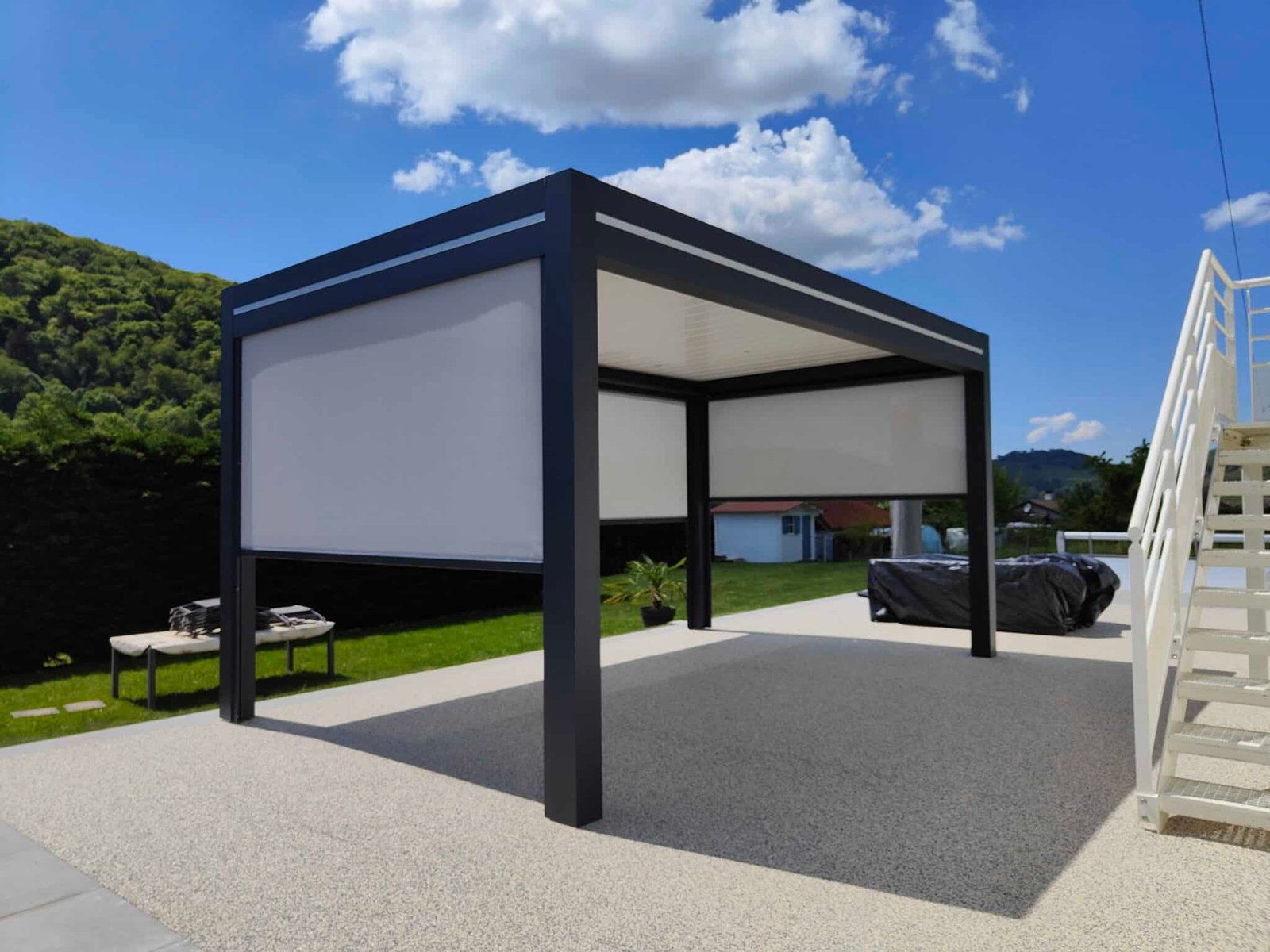 Installation Pergola bioclimatique Chirens